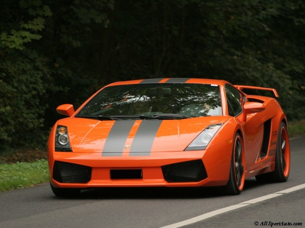 Lamborghini orange
